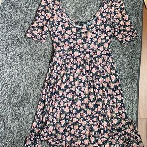 Cotton floral dress